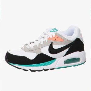 Nike Women's Air Max Sneakers - Black, White, Teal, Coral